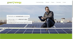 Desktop Screenshot of green4energy.nl