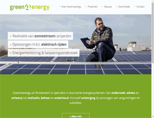 Tablet Screenshot of green4energy.nl